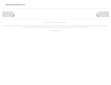 Tablet Screenshot of pierce-enterprise.com